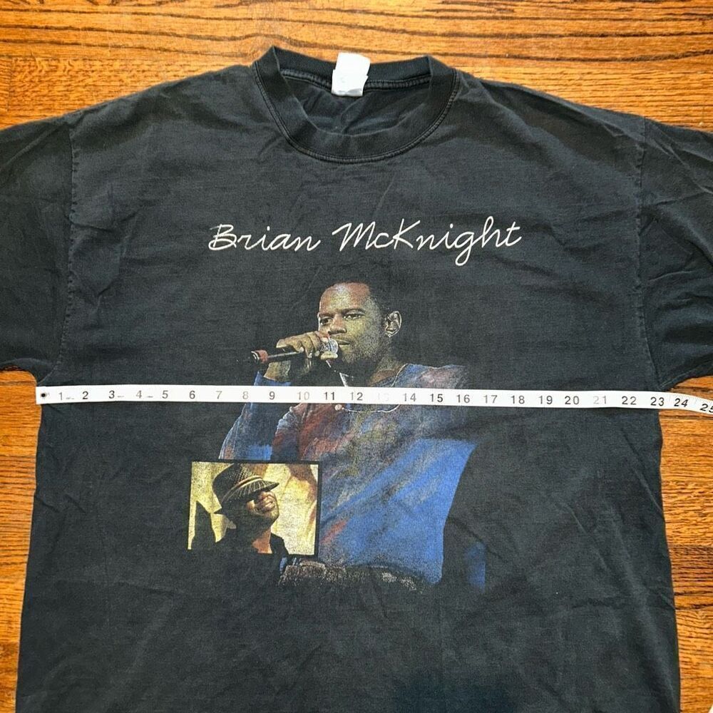Vintage Brian McKnight & New Edition T shirt - Picture 2 of 4